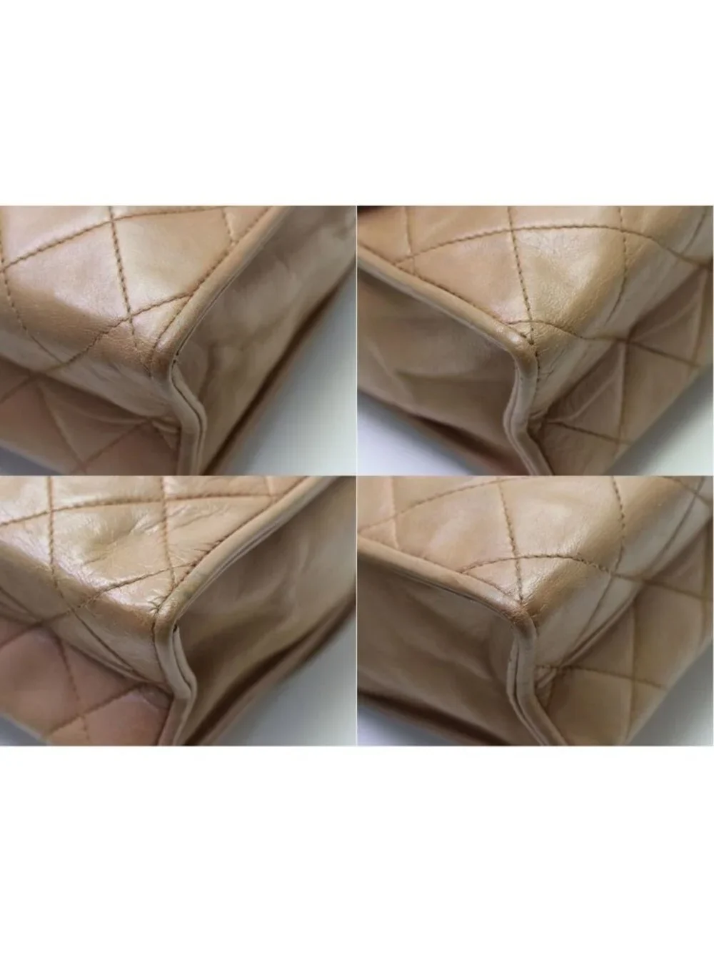 Chanel Lambskin Quilted Chain Shoulder Bag
